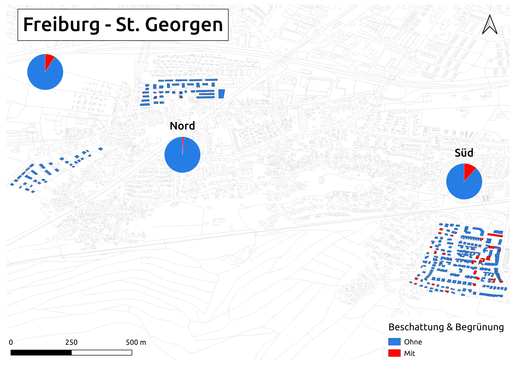 Biozidkarte Freiburg Beschattung DE St.Georgen