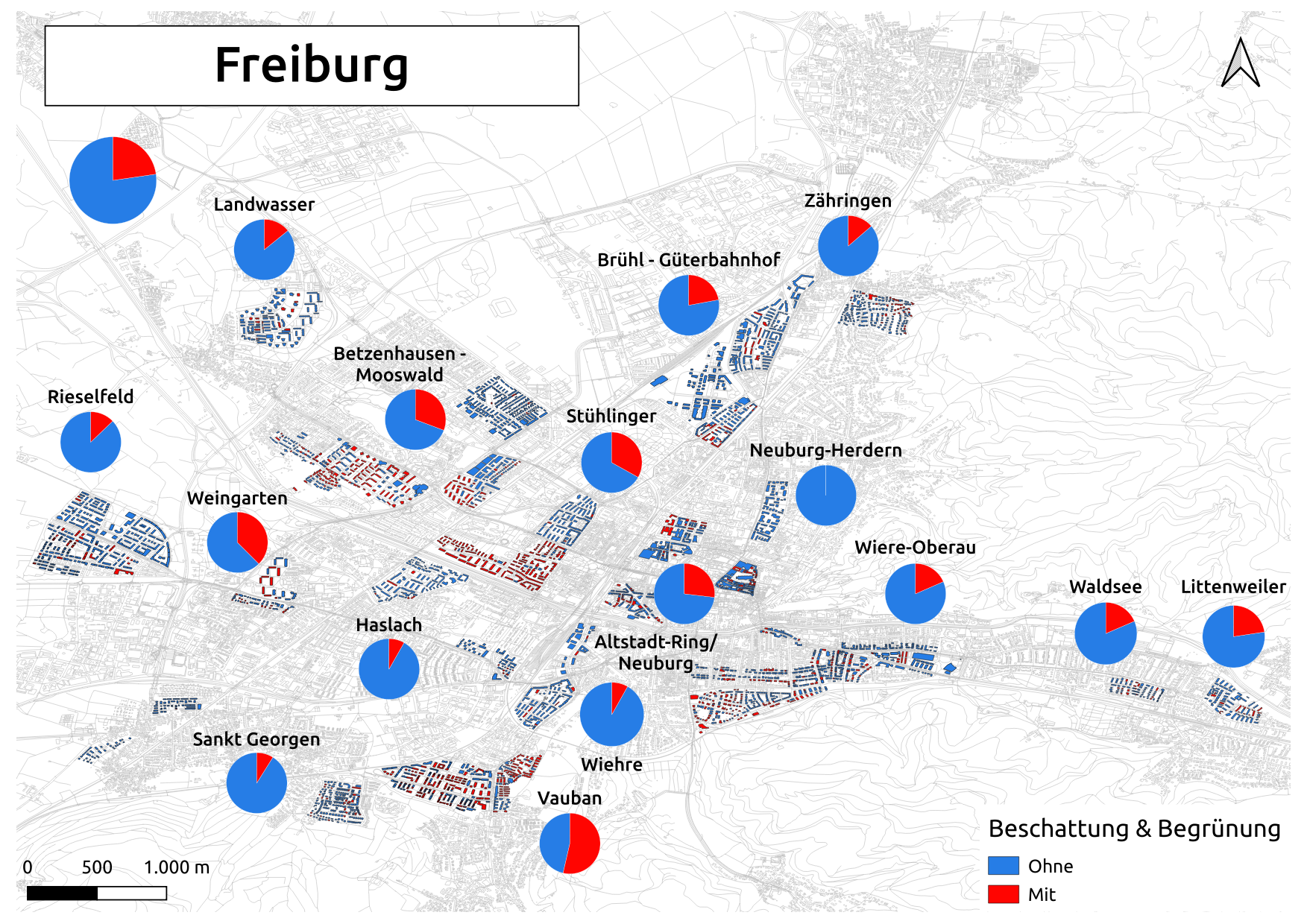 Biozidkarte Freiburg Beschattung DE Übersicht