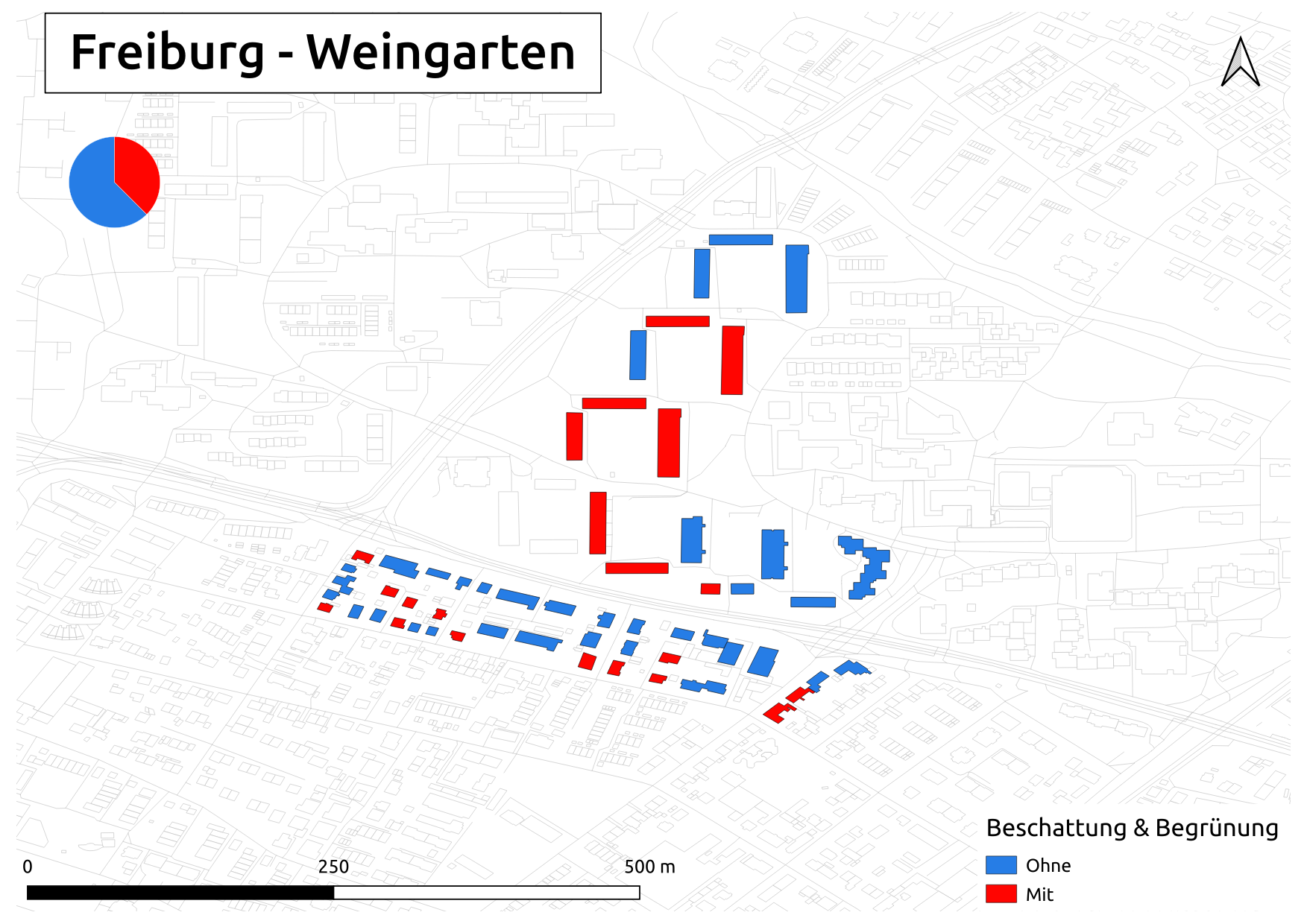 Biozidkarte Freiburg Beschattung DE Weingarten