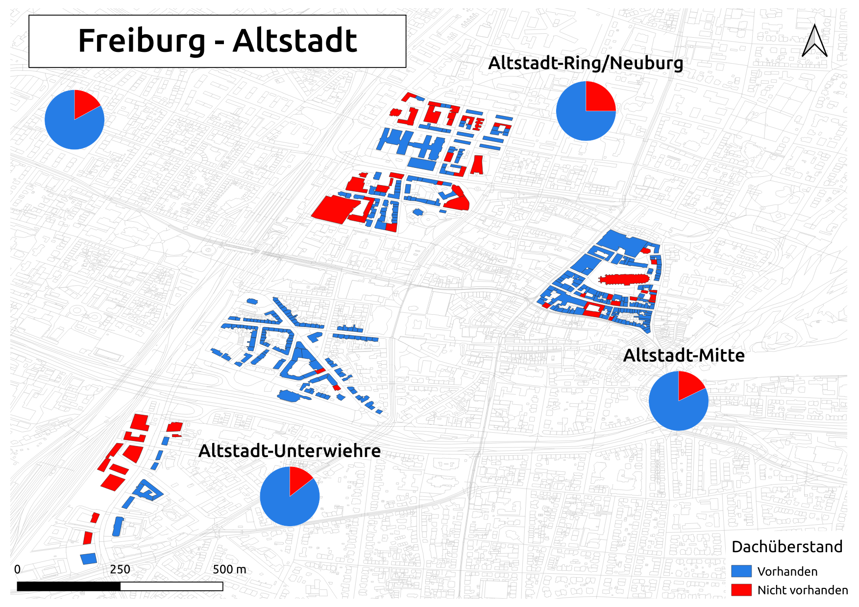 Biozidkarte Freiburg Dachüberstand DE Altstadt
