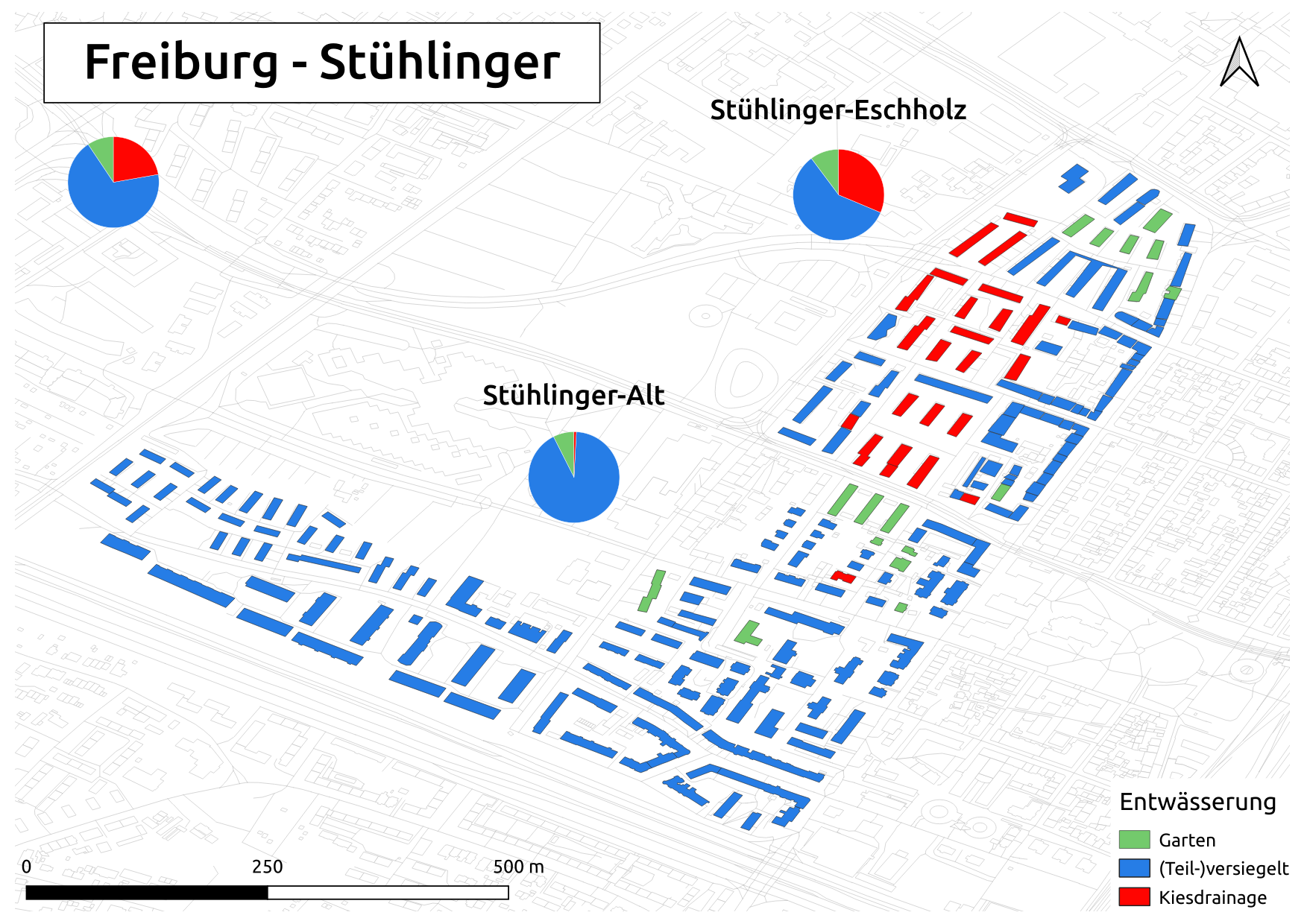 Biozidkarte Freiburg Entwässerung DE Stühlinger