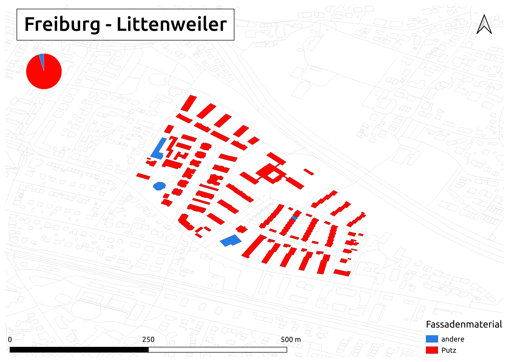 Biozidkarte Freiburg Fassadenmaterial DE Littenweiler