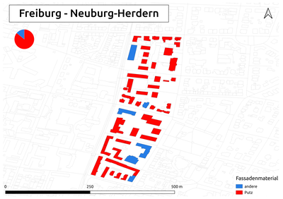 Biozidkarte Freiburg Fassadenmaterial DE Neuburg Herdern