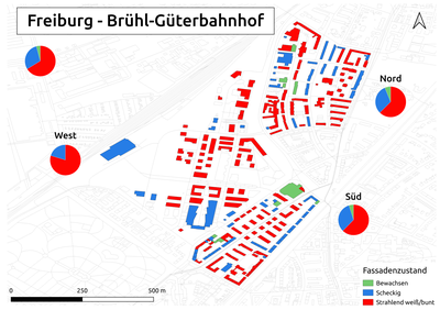 Biozidkarte Freiburg Fassadenzustand DE Güterbahnhof