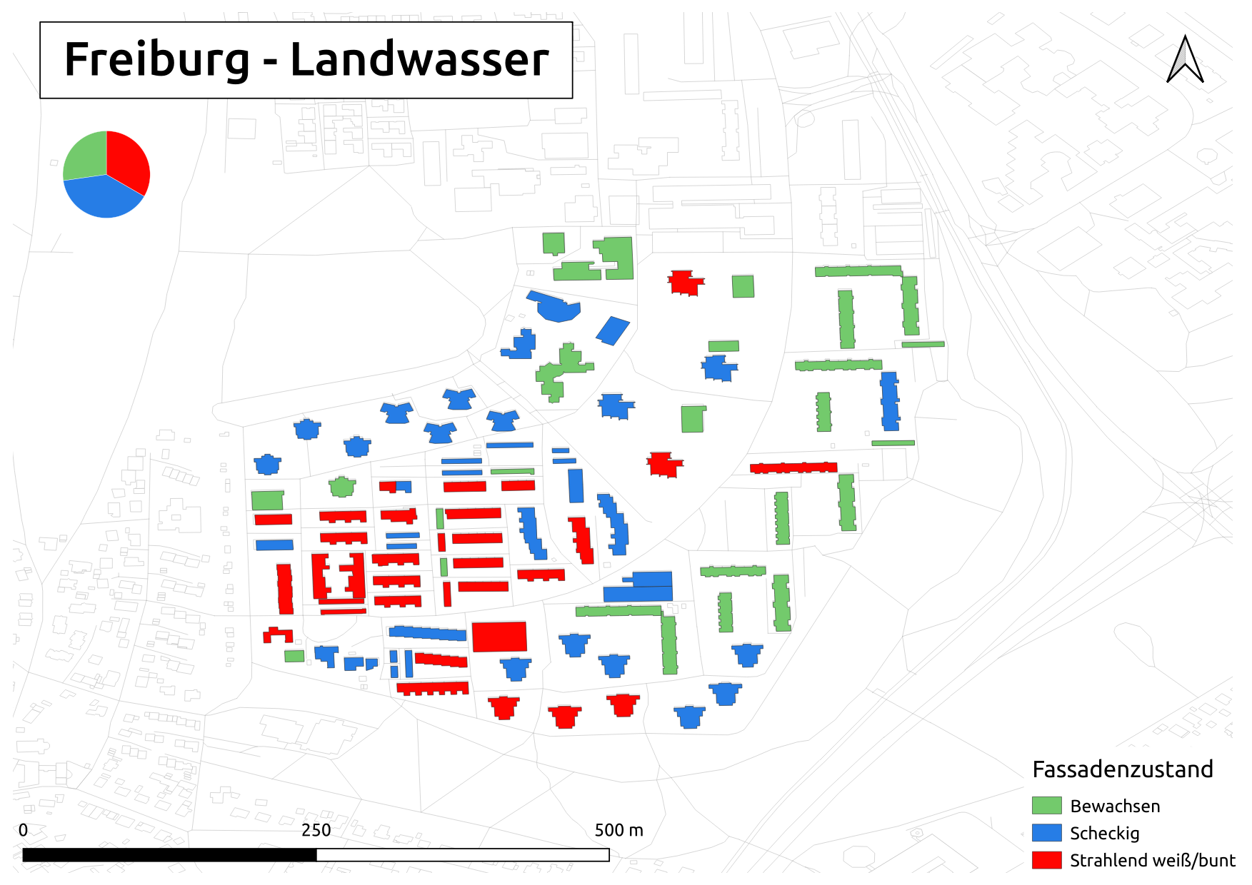 Biozidkarte Freiburg Fassadenzustand DE Landwasser