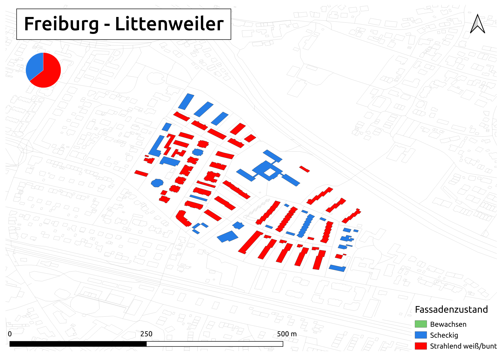 Biozidkarte Freiburg Fassadenzustand DE Littenweiler