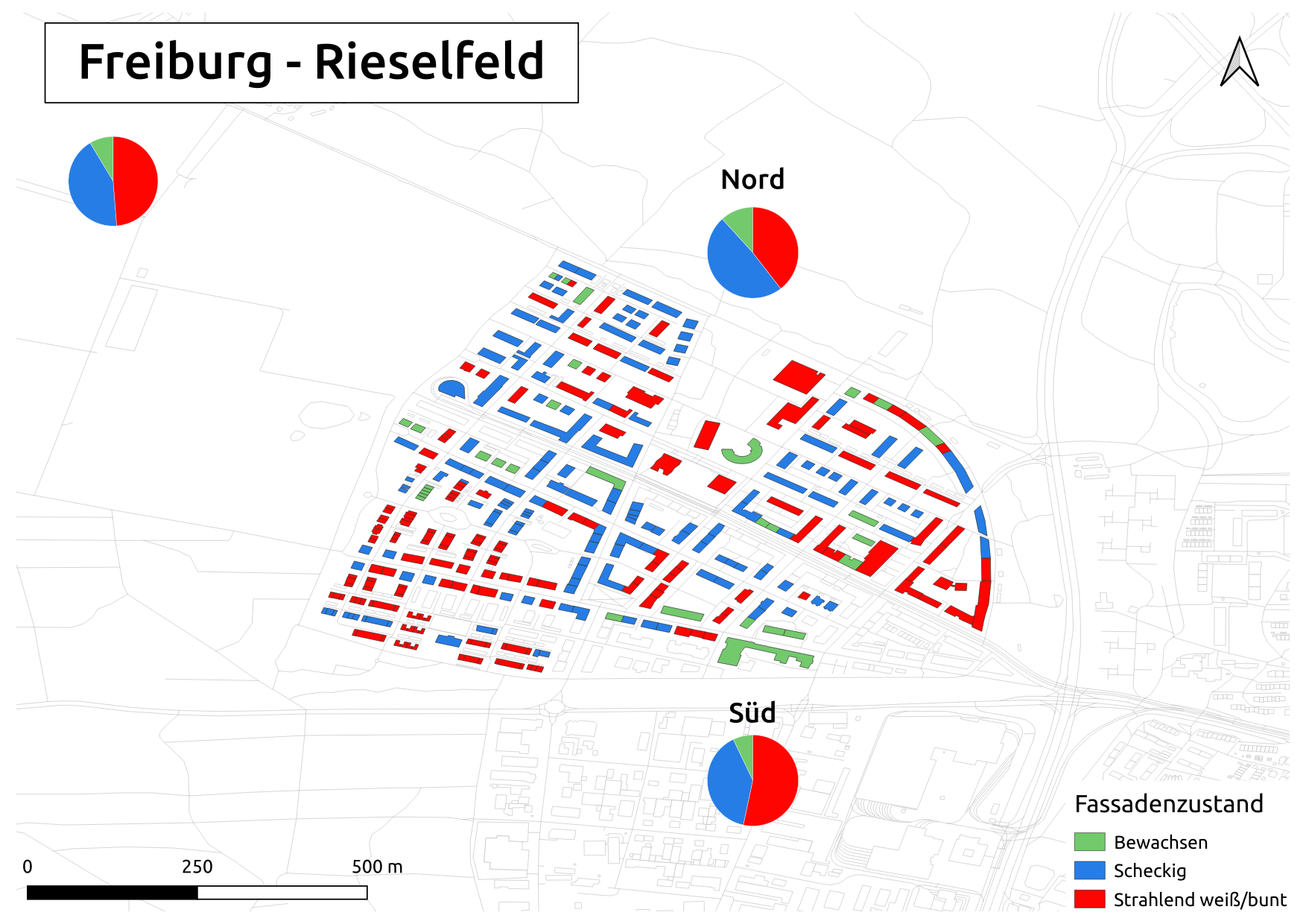 Biozidkarte Freiburg Fassadenzustand DE Rieselfeld