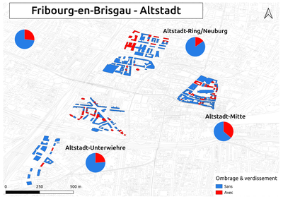 Biozidkarte Freiburg Beschattung FR Altstadt