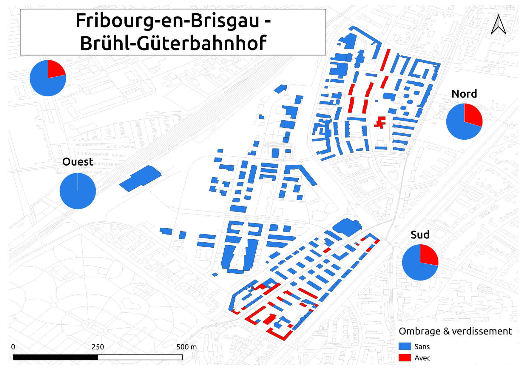 Biozidkarte Freiburg Beschattung FR Güterbahnhof