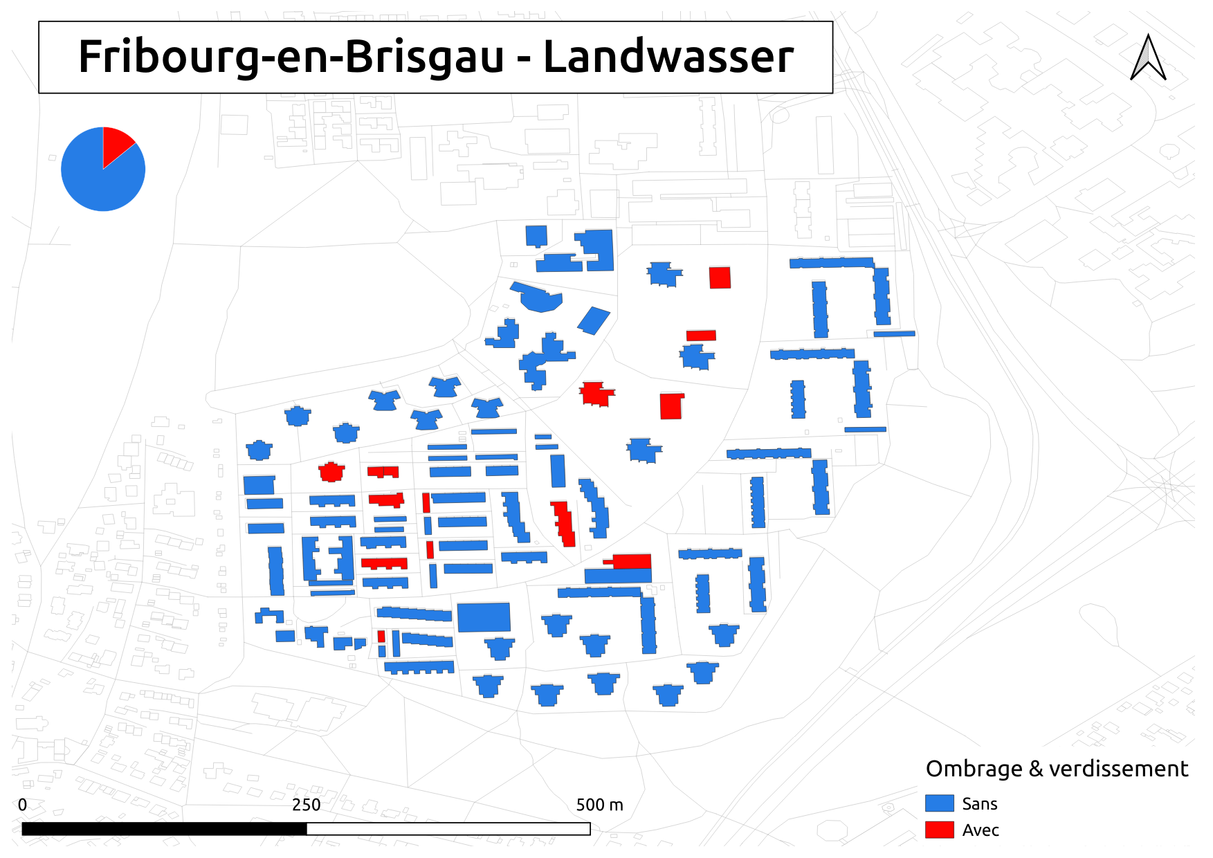 Biozidkarte Freiburg Beschattung FR Landwasser