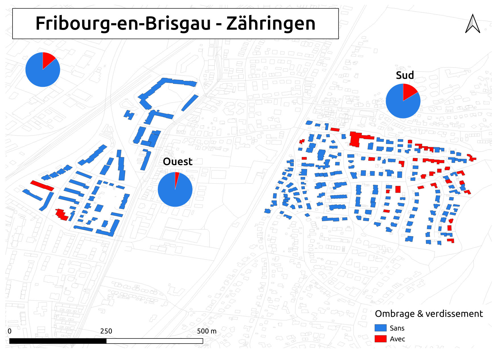 Biozidkarte Freiburg Beschattung FR Zähringen