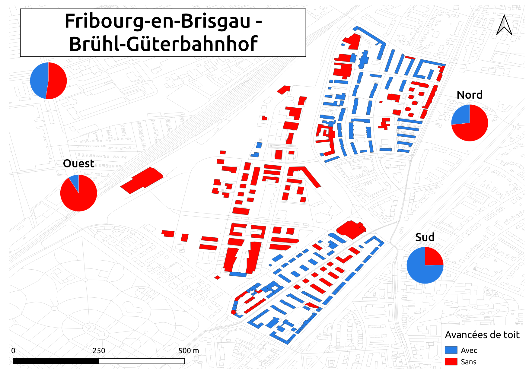 Biozidkarte Freiburg Dachüberstand FR Güterbahnhof