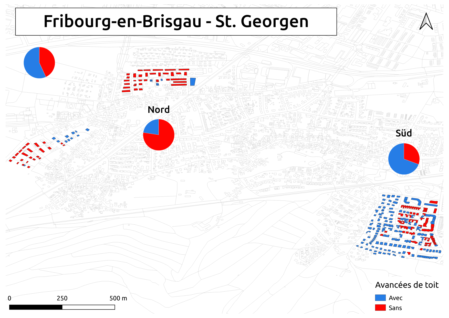 Biozidkarte Freiburg Dachüberstand FR St.Georgen