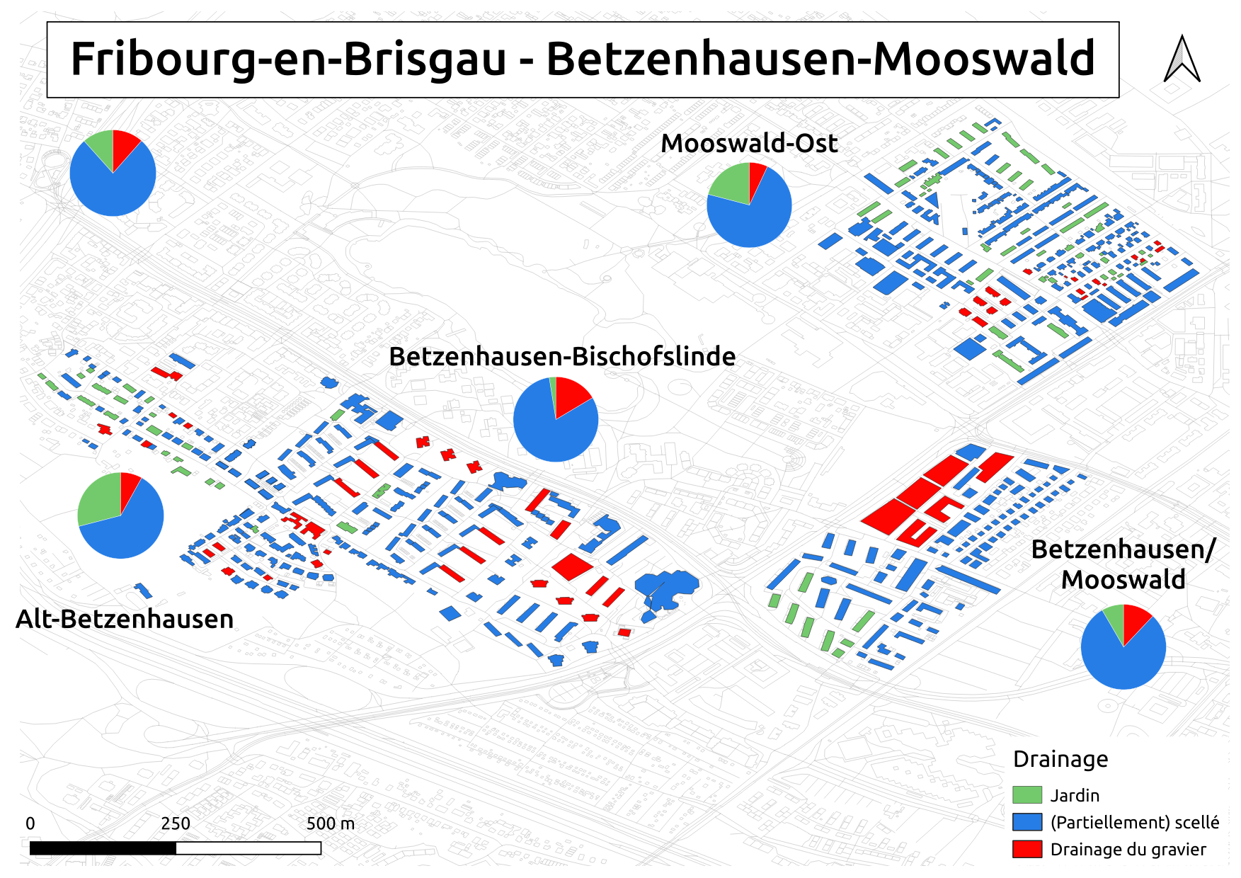 Biozidkarte Freiburg Entwässerung FR Betzenhausen