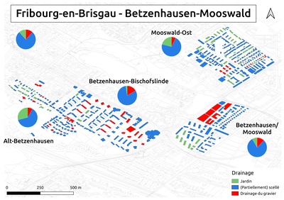 Biozidkarte Freiburg Entwässerung FR Betzenhausen