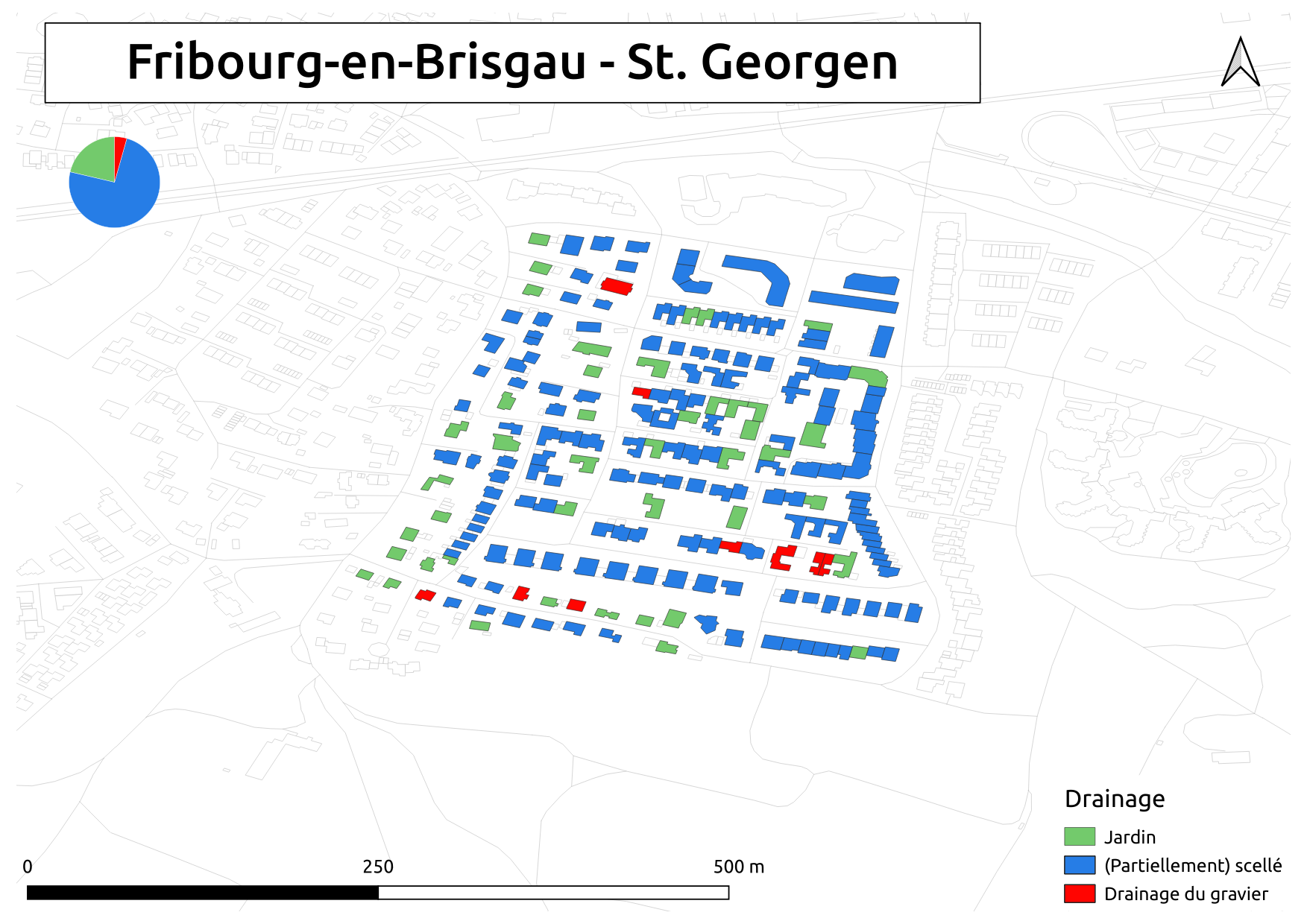 Biozidkarte Freiburg Entwässerung FR St.Georgen