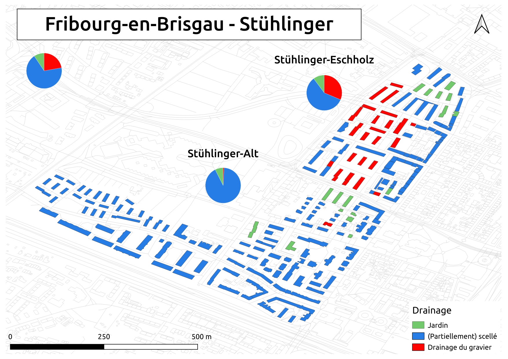 Biozidkarte Freiburg Entwässerung FR Stühlinger