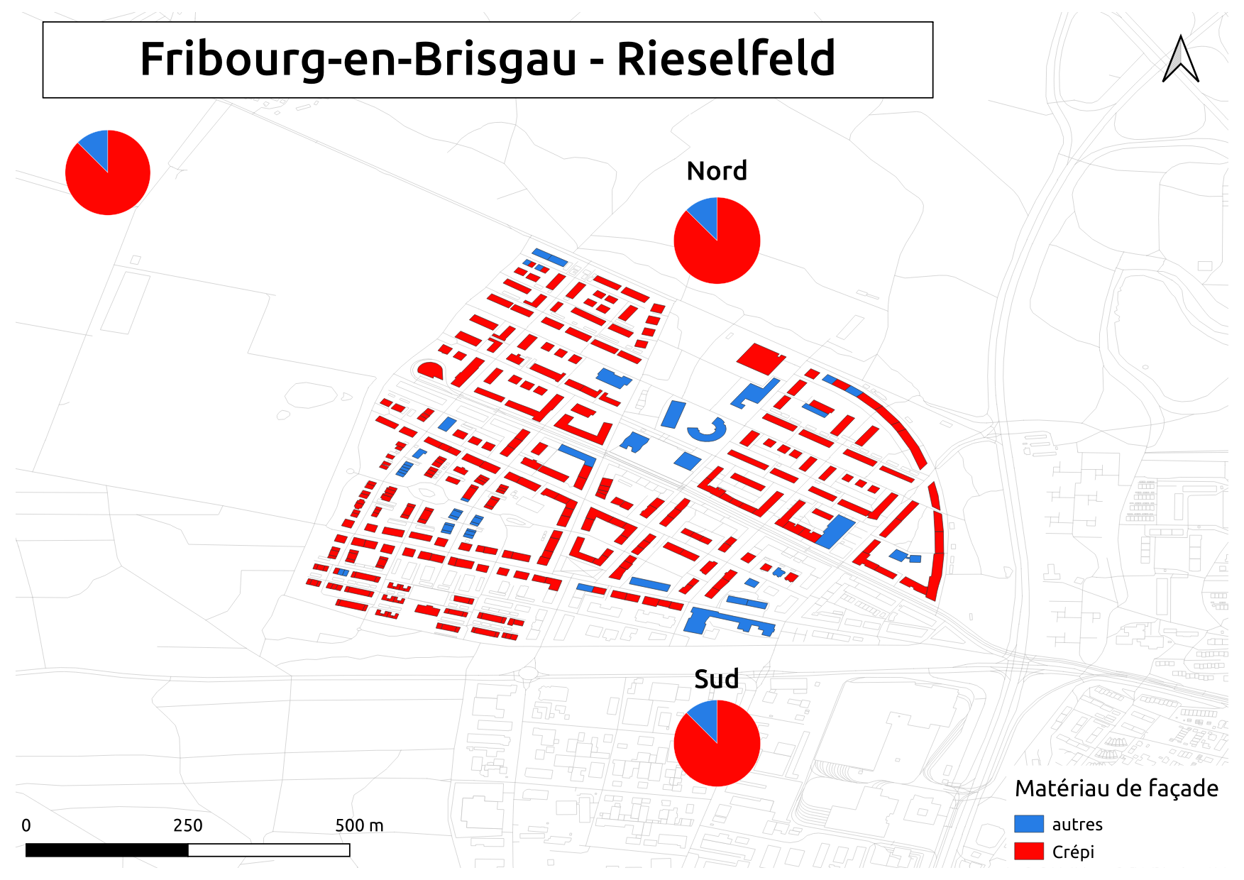 Biozidkarte Freiburg Fassadenmaterial FR Rieselfeld