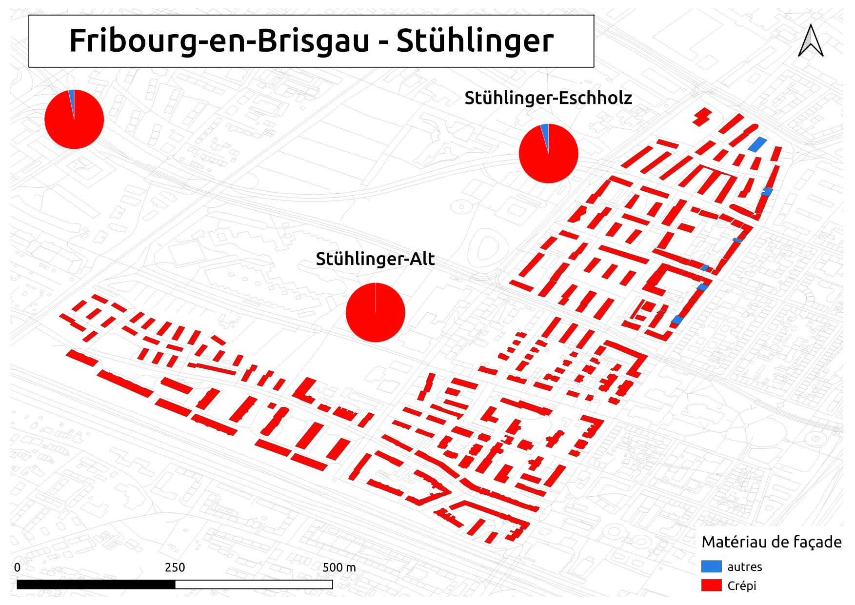 Biozidkarte Freiburg Fassadenmaterial FR Stühlinger