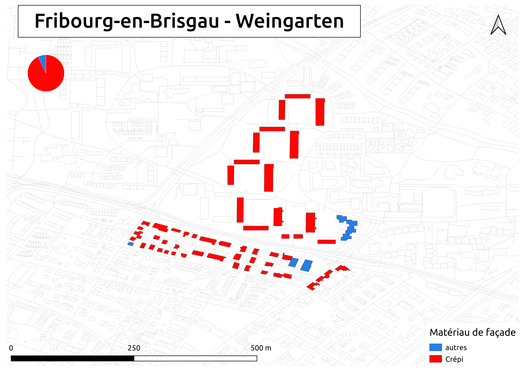 Biozidkarte Freiburg Fassadenmaterial FR Weingarten