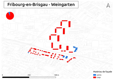 Biozidkarte Freiburg Fassadenmaterial FR Weingarten