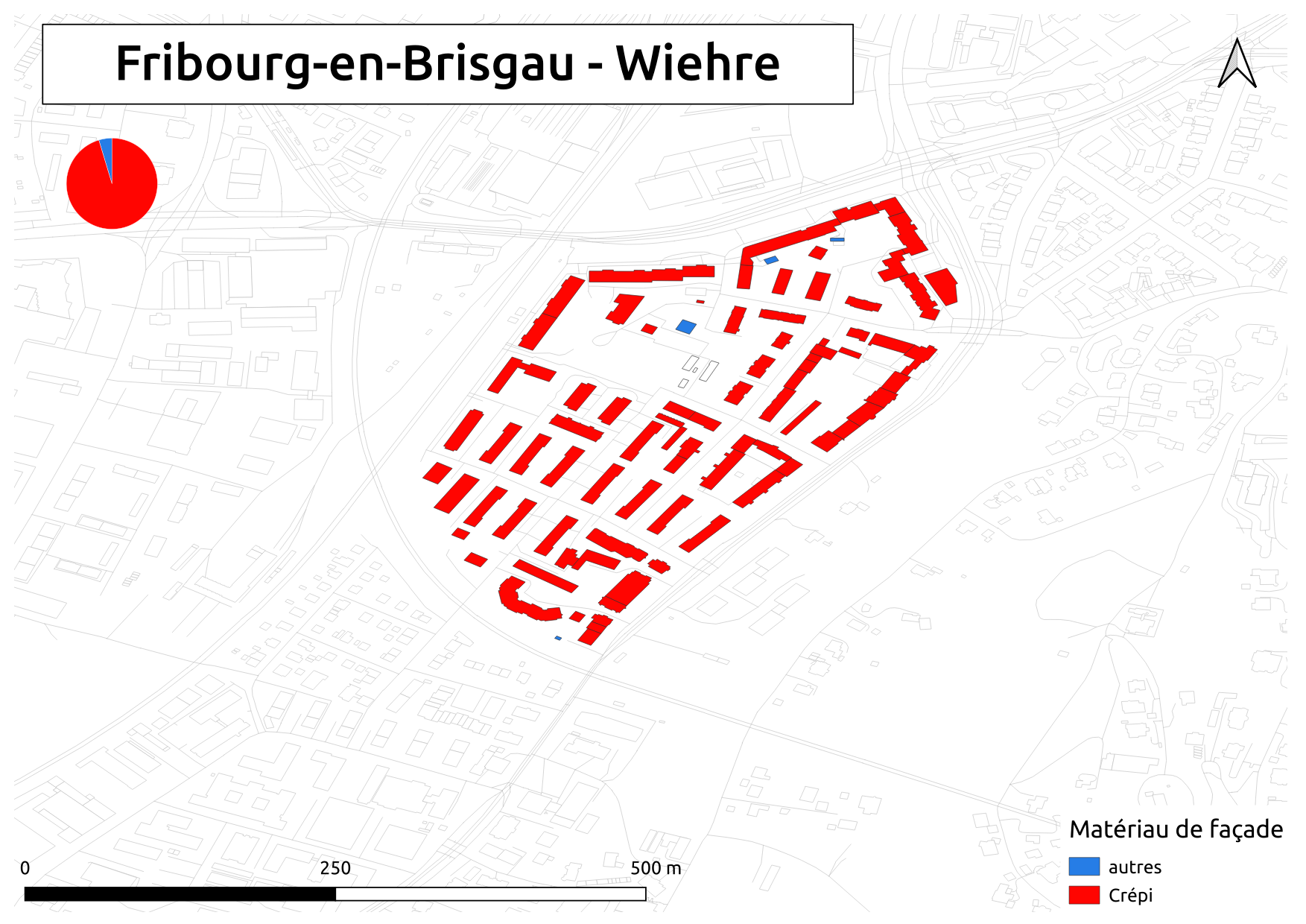 Biozidkarte Freiburg Fassadenmaterial FR Wiehre