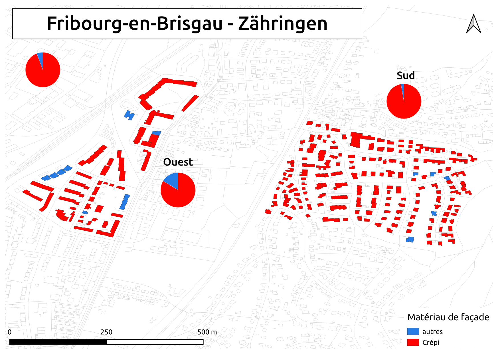 Biozidkarte Freiburg Fassadenmaterial FR Zähringen