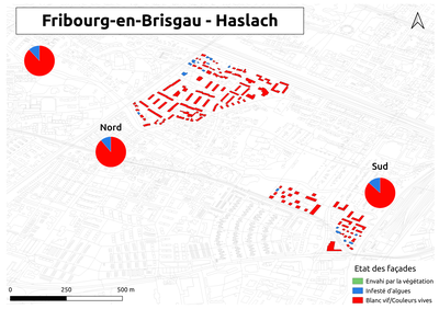 Biozidkarte Freiburg Fassadenzustand FR Haslach