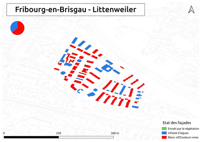 Biozidkarte Freiburg Fassadenzustand FR Littenweiler