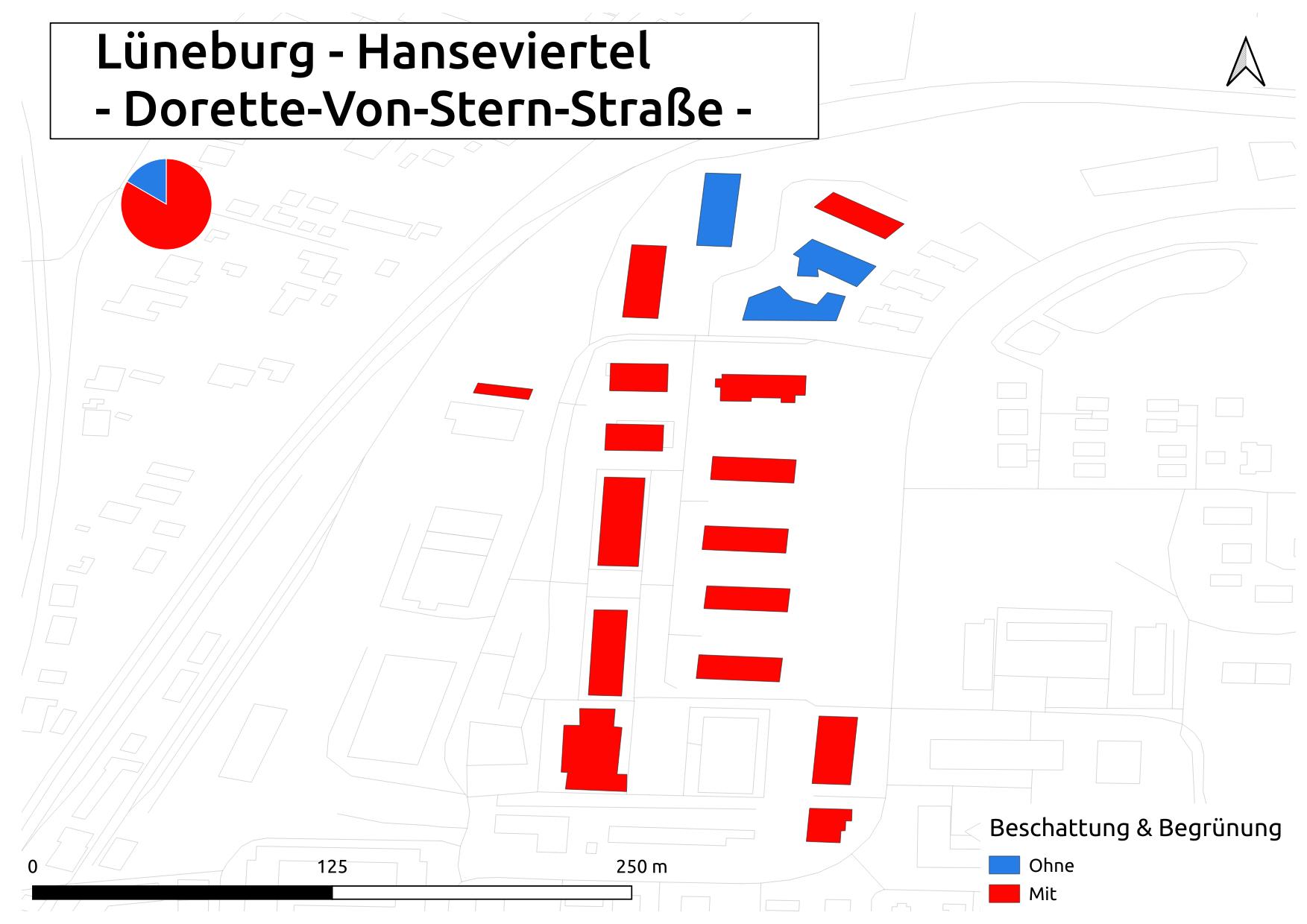 Biozidkarte Lüneburg Beschattung DE DoretteVonSternStrasse