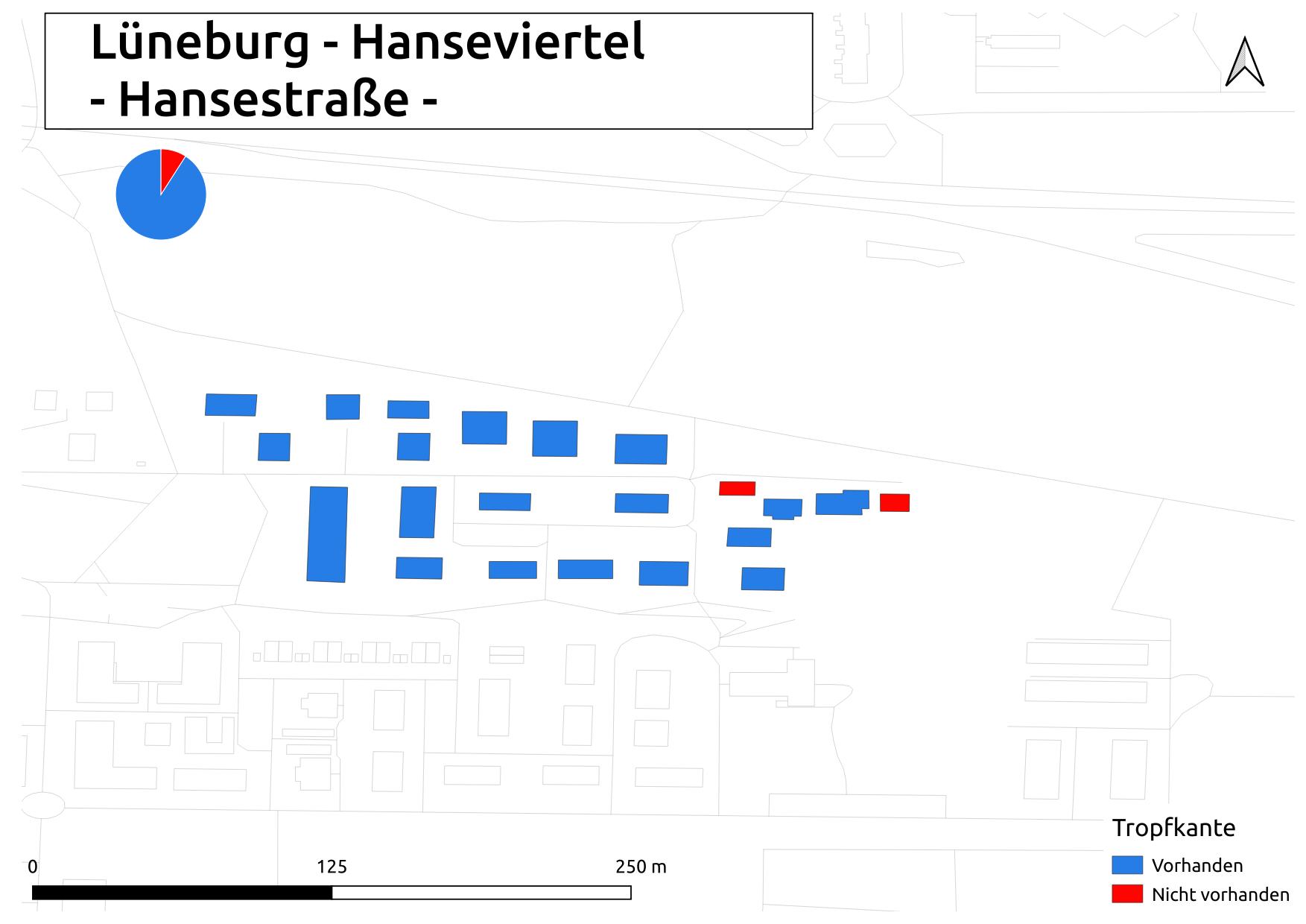 Biozidkarte Lüneburg Tropfkante DE Hansestrasse