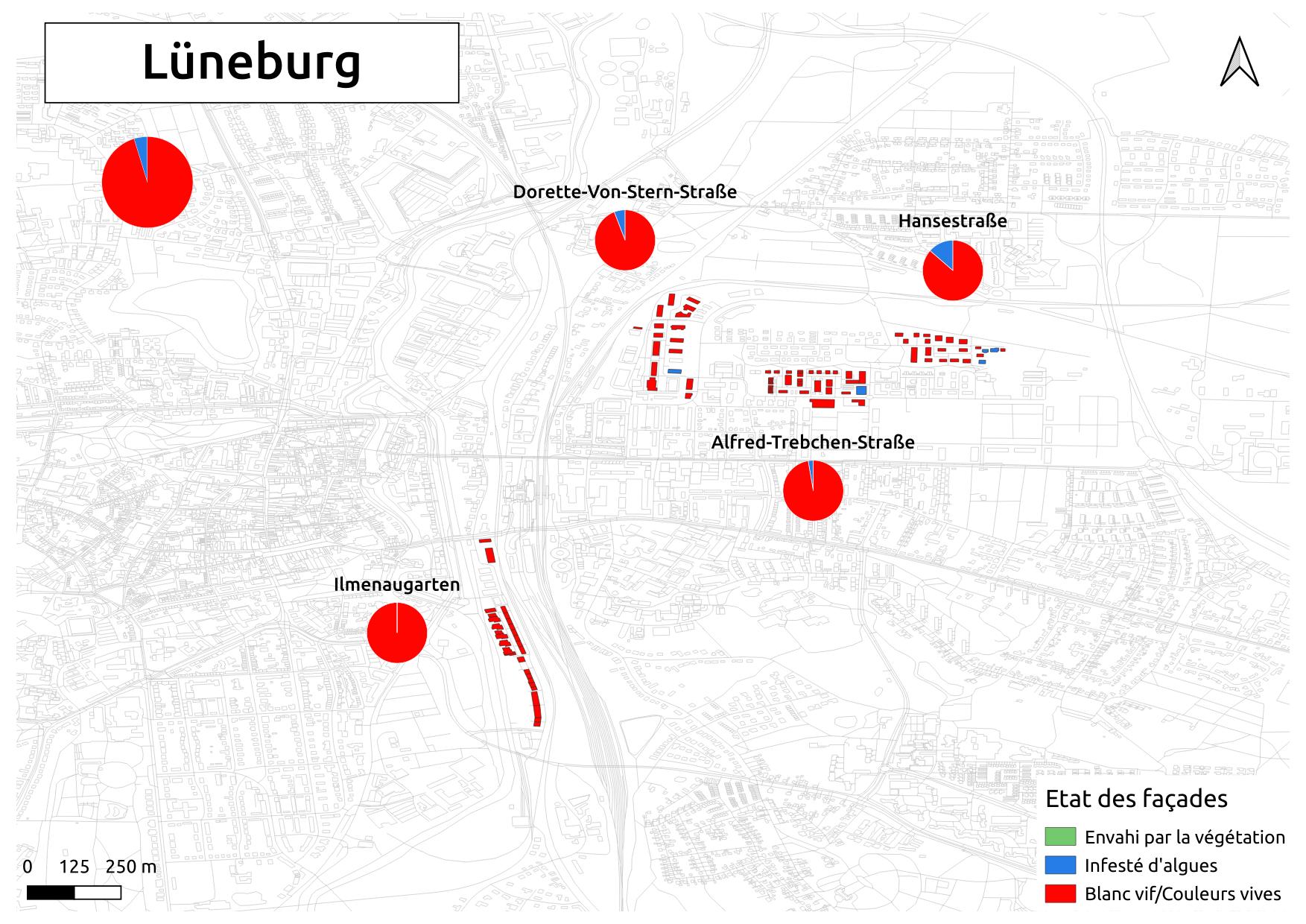 Biozidkarte Lüneburg Fassadenzustand FR Übersicht